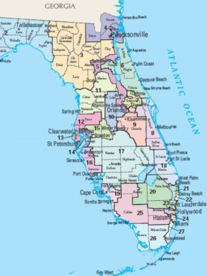 florida congressional district districts map legislature changed slightly approves legislators redistricting headed session august special work fl orlando
