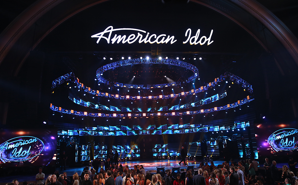 American Idol сцена.