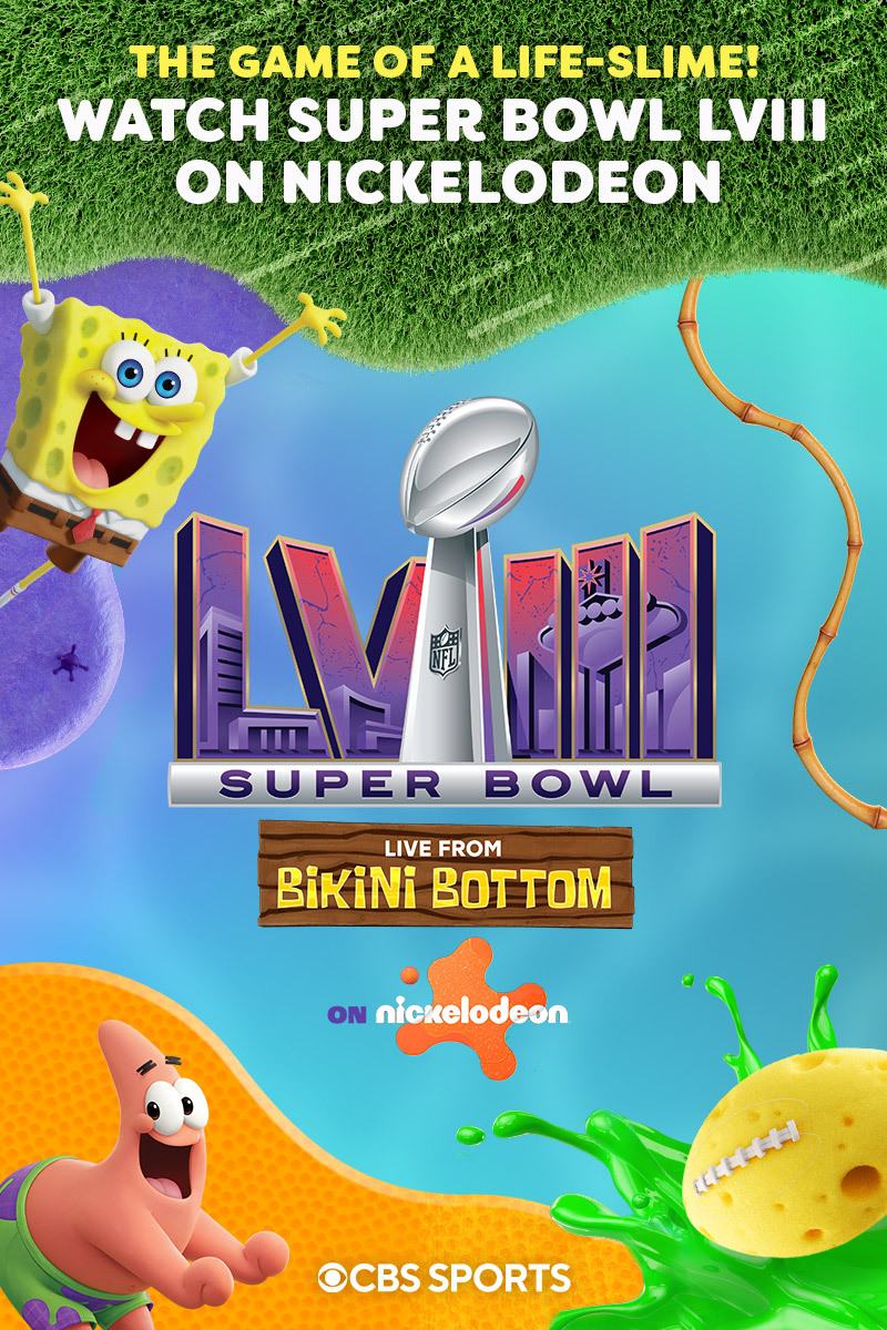 For all the kids how to Watch Super Bowl LVIII on Nickelodeon